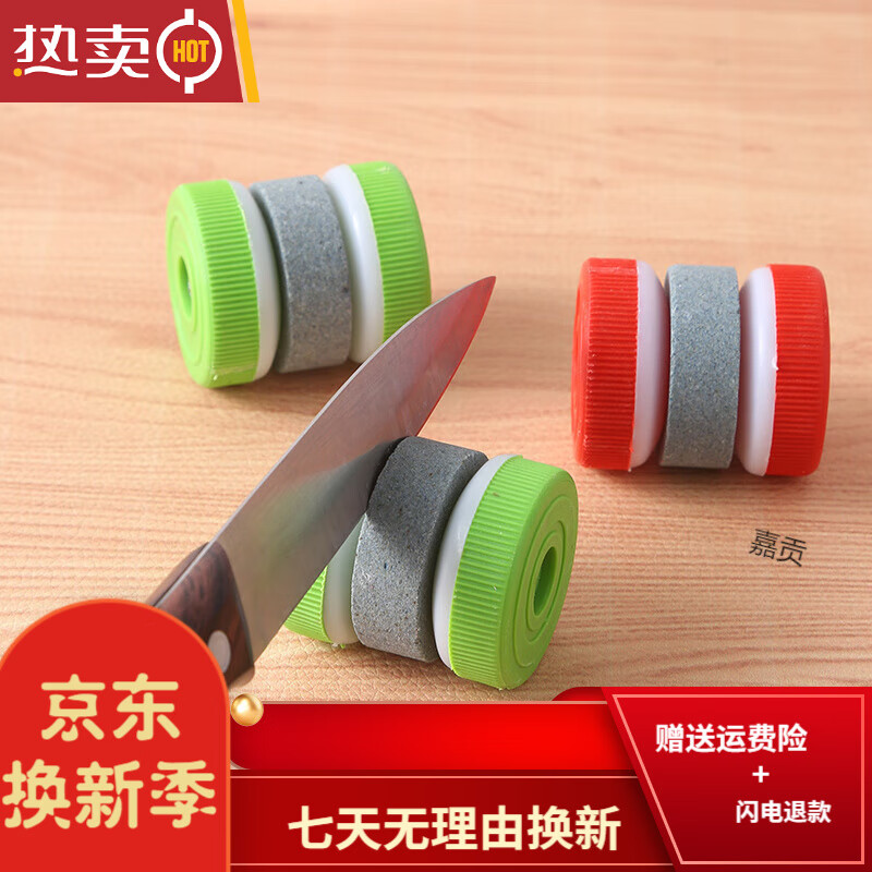 拓进德国进口品质磨刀石家用菜刀厨房开刃专用双面粗细快速磨刀器木 120/240磨刀石(1块装) 均码