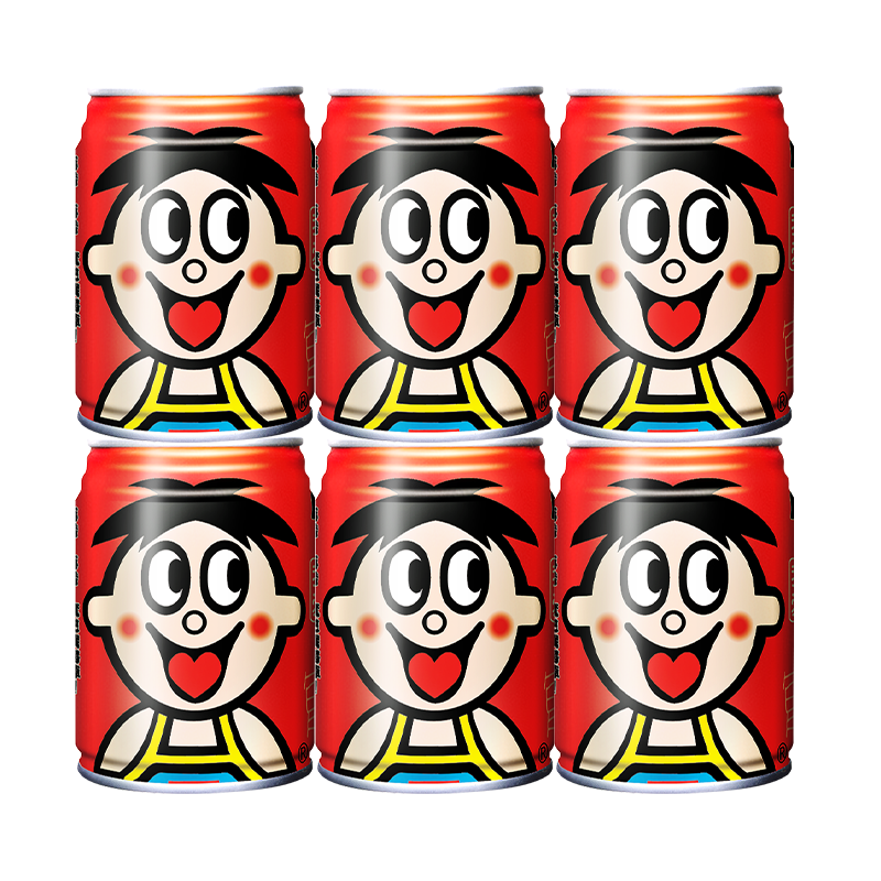 旺旺旺仔牛奶 245mlx6罐 原味儿童早餐奶  