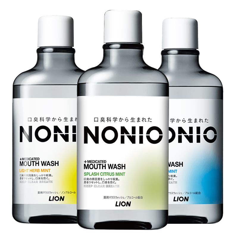 ʨ����Lion��NONIO������������ˮ����+����600ml*3ɱ��ȥ�ڳ�������� 121.4Ԫ