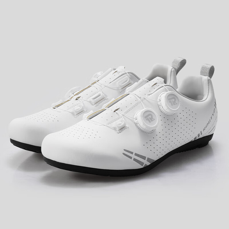 ROGTYO骑行鞋公路车透气抗磨骑行鞋橡胶硬底无锁鞋山地自行车非锁骑行鞋