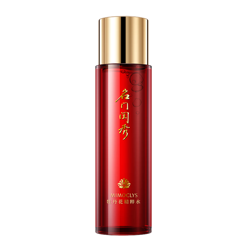名门闺秀牡丹花精粹水200ml 面部保湿补水深层滋润柔肤水官方正品 牡丹花精粹水200ml