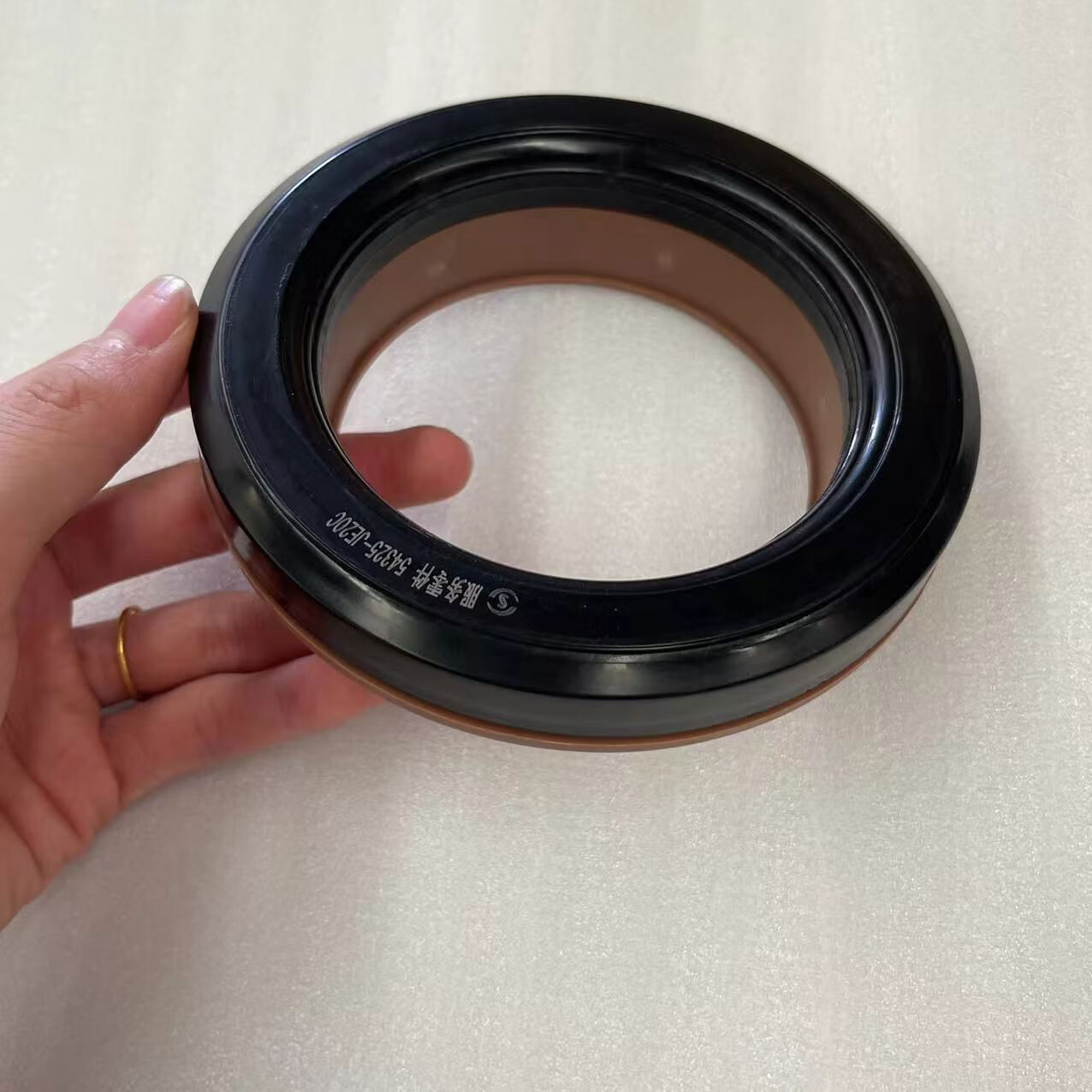 丽田适配东风风神a60e70ax5前减上支座缓冲胶平面压力轴承顶胶止推球