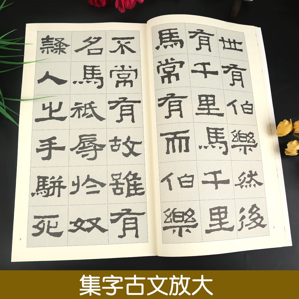 张迁碑集字古文中国历代名碑名帖集字系列陆有珠汉隶书毛笔字帖书法