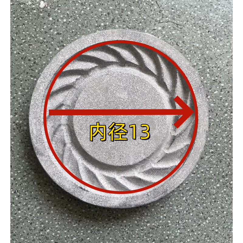 tmjd miss烧饼花型模具 烧饼模具大理石花纹老式烧饼模子压花烧饼模具