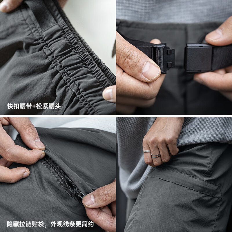 Mr.A美式复古工装短裤户外速干直筒休闲裤薄款五分中裤男夏季MRA男装 军绿色 S