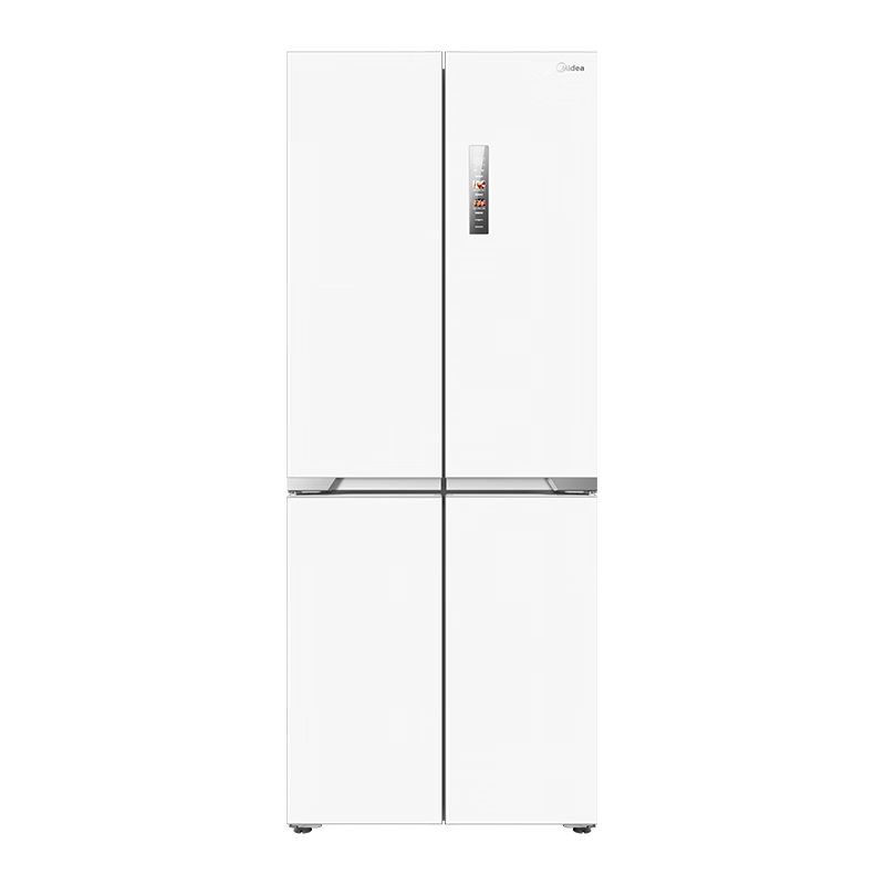 美的（Midea）460十字四门多开门独立制冰超薄零全嵌入式双循环变频风冷无霜家用大容量PST+净味 MR-460WUSPZE