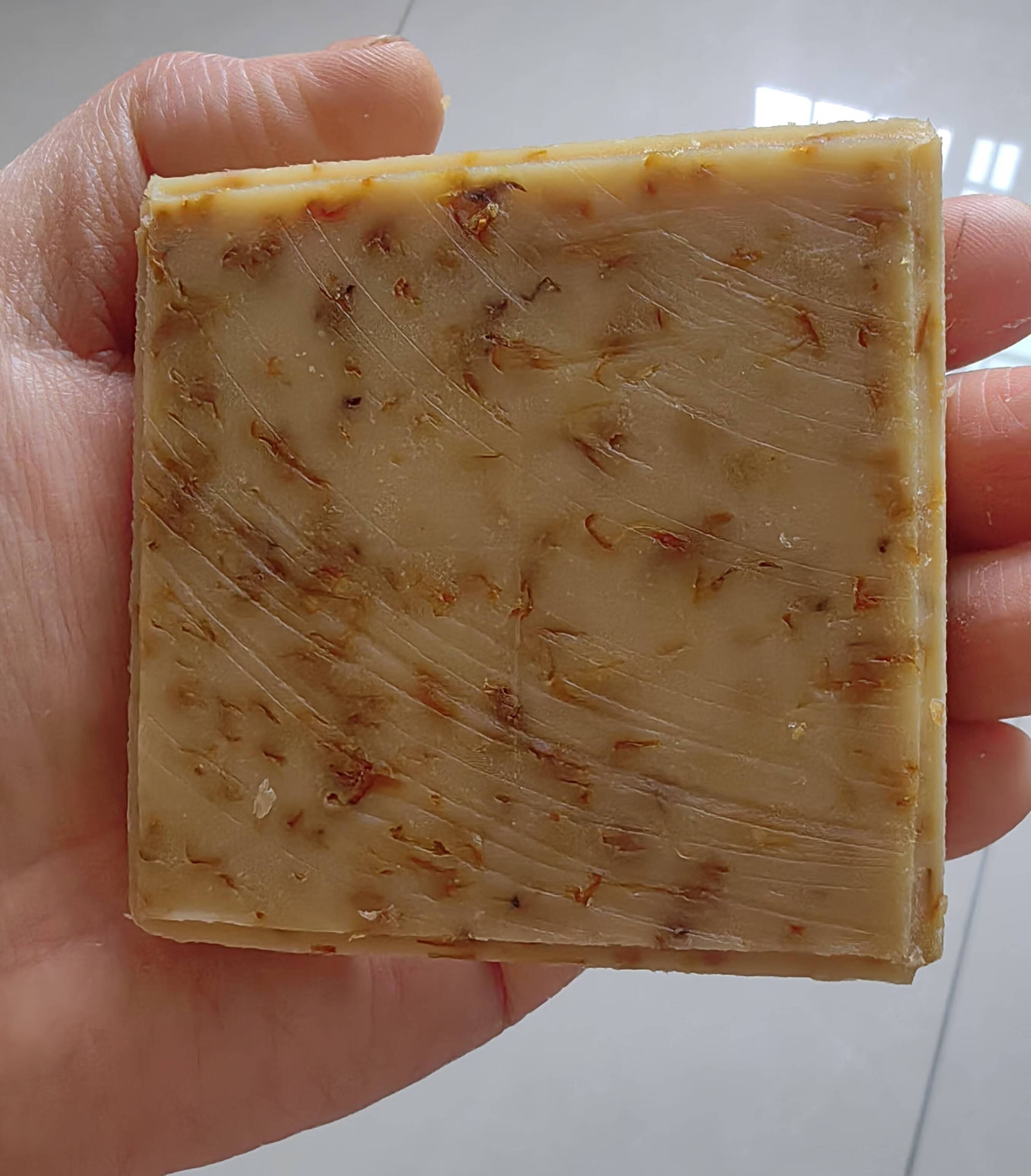 优选13年老店金盏花羊奶蚕丝皂舒缓冷制手工冷制皂洗脸沐浴洁面皂 100