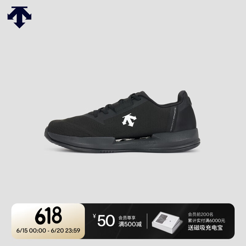 DESCENTE迪桑特TRAINING系列综训训练运动健身男女款ESTE综训鞋 BK-Tap ShoeD5231TCT05男 42