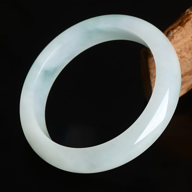 可玉可求孤品多选翡翠玉手镯子 寓意福满安康 亲朋好友礼物 【圈口约53毫米】C6720z