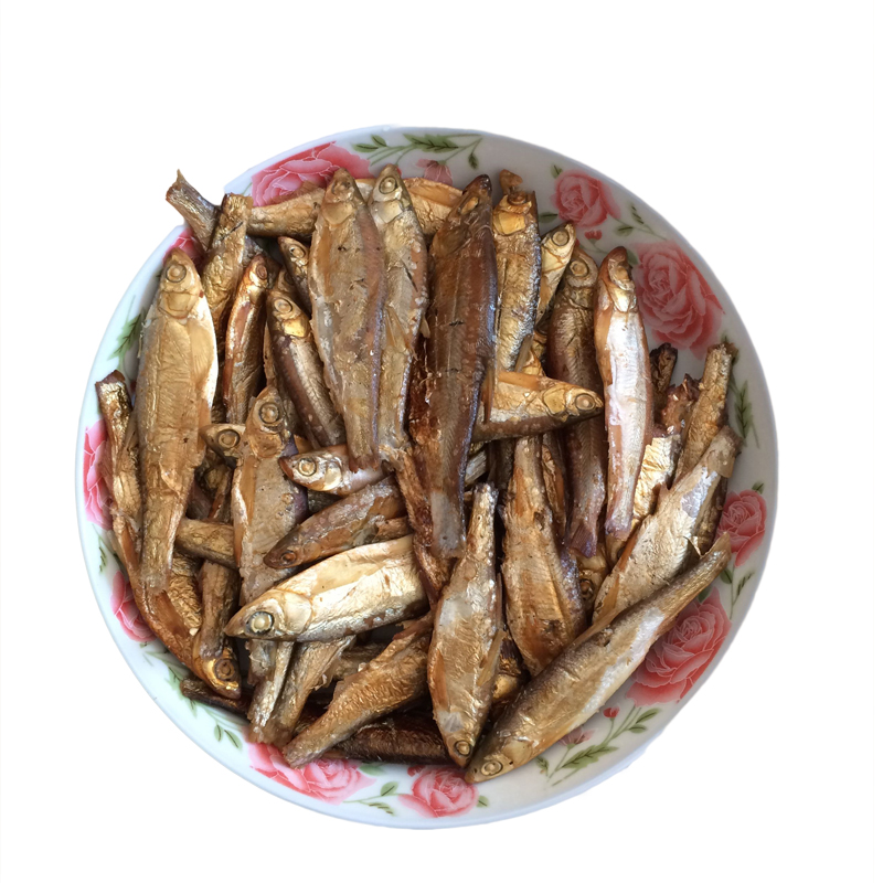虎钢馋正宗白洋淀特产熏鱼锅包鱼 熏白条鱼锅煲鱼 熏小白鲢鱼 真空