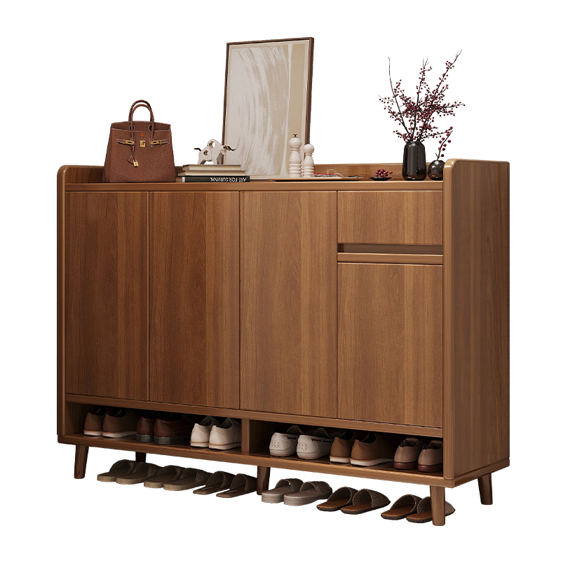 ��̫ʵľЬ���ſ��뻧�����ɹ�һ�忿ǽ���ع������¥�����Ӵ���� ���Ӻ�ʵľ��140-32-100cm����̴ľɫ-Լ��33-35˫1541.76Ԫ��4��(��385.44Ԫ/��)