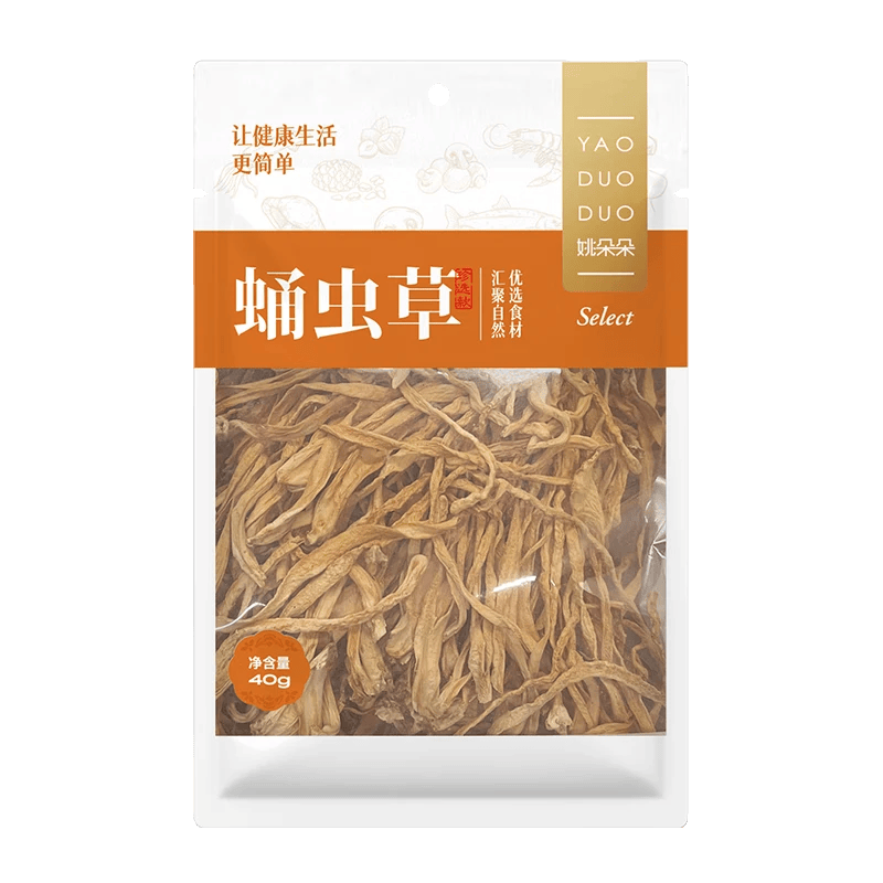 姚朵朵杂粮干货礼盒节日送礼家用南北干货 蛹虫草（珍选小款） 40g