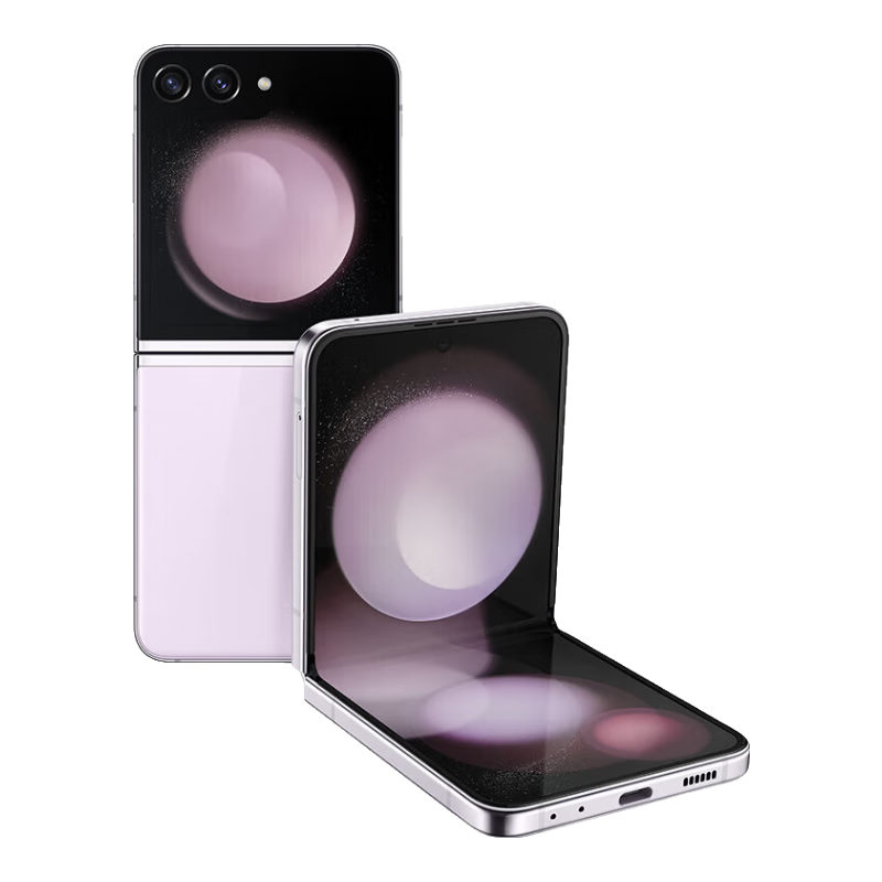 SAMSUNG 三星 Galaxy Z Flip5 5G折叠屏手机 8GB+512GB 冰玫紫 第二代骁龙8