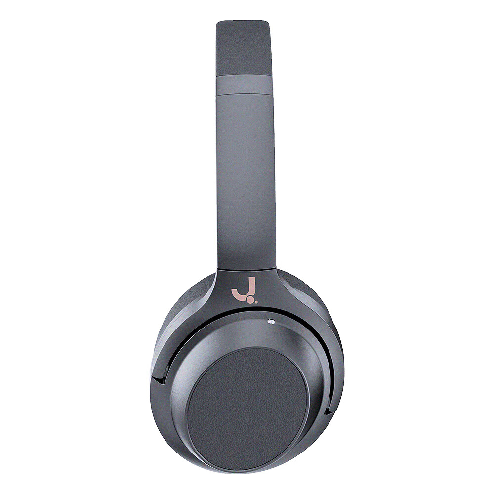 J（匠子）发烧级高品质蓝牙头戴耳机40mm大动圈单元ANC主动降噪通透模式多设备连接高通芯片 BN928双馈主动降噪 黑色