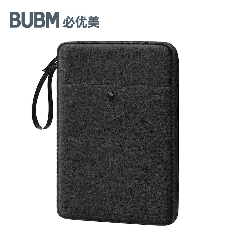 必优美 iPad收纳包平板Pro内胆包Air5包11英寸手提电脑包 黑色 11英寸