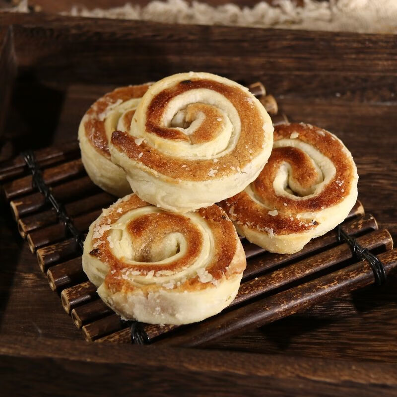 东北正宗老式缸炉1斤香酥葱花缸炉传统老式糕 1斤装