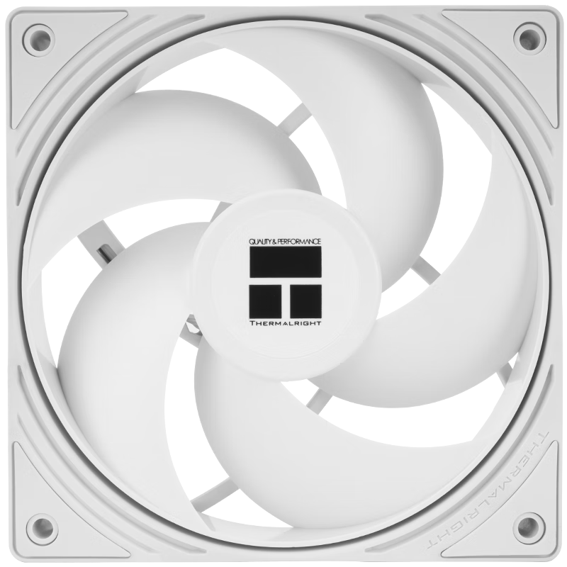 利民（thermalright）TL-N12W-R5 12cmPWM机箱散热风扇 2000转速PWM S-FDB轴承 4PIN PWM 5扇叶 叶尖稳定环设计
