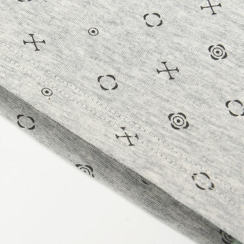 洁丽雅内裤男纯棉男士内裤抗菌透气纯棉内裤男生内裤圣诞纯棉宽松裤头 麻灰色+黑色+宝蓝色【100%棉】 3XL