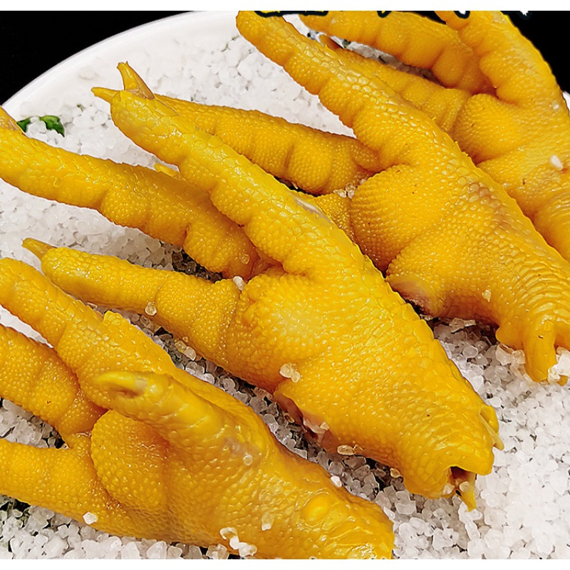 虎钢馋正宗广东梅州盐焗鸡爪客家特产盐局凤爪网红休闲即食小吃零食