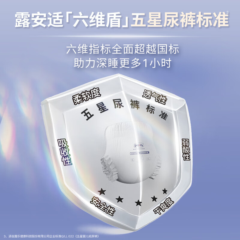 露安适夏季薄款透气白钻柔护丝薄日用尿不湿拉拉裤纸尿裤 【柔护丝薄】学走裤XL码36片