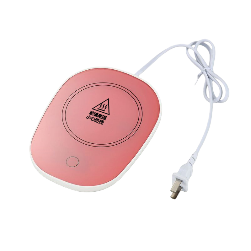 【智能恒温】旅行装备55度恒温杯垫家用保温暖水杯底座保温垫NB5 加热杯垫迷你恒温【白色】智能恒温+自动断电