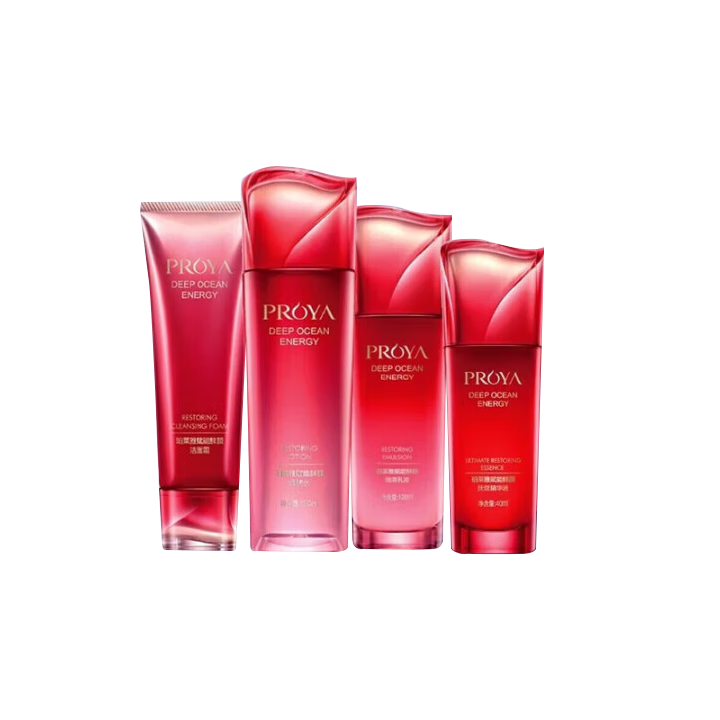 珀莱雅 女士护肤品套装 4件套(洁面霜+细肤水+乳液+精华)389元