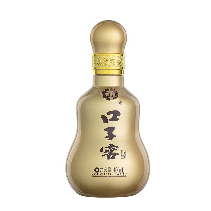 口子窖十年型  兼香型白酒 50度100ml小酒 高端白酒 50度 100mL 1瓶