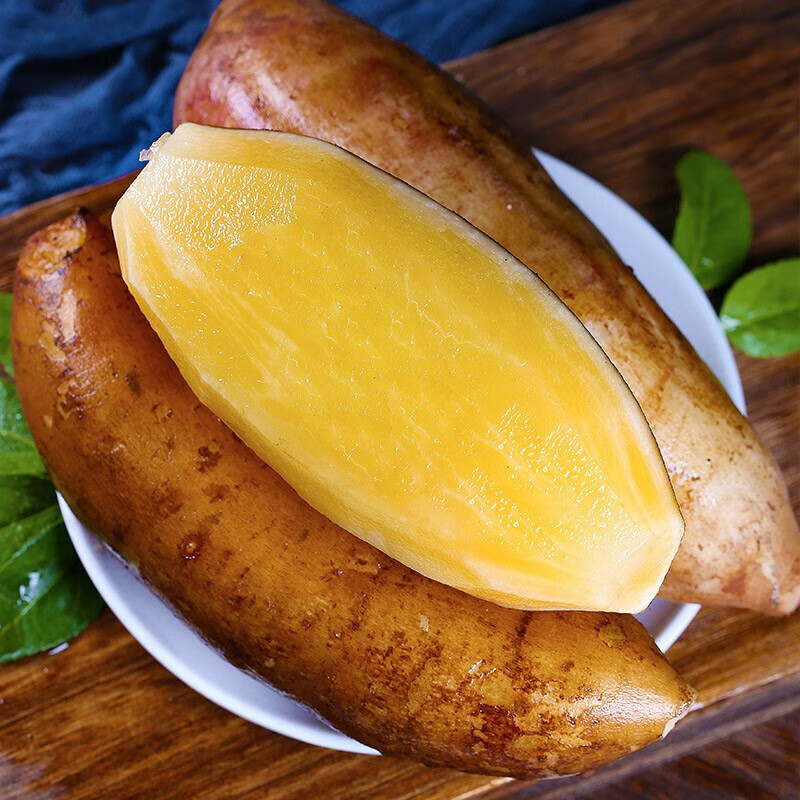 甜果源 云南天山雪莲果 大果红泥沙雪莲果 新鲜水果气柱装整箱包邮 净重4.5-5斤【80%人选择】