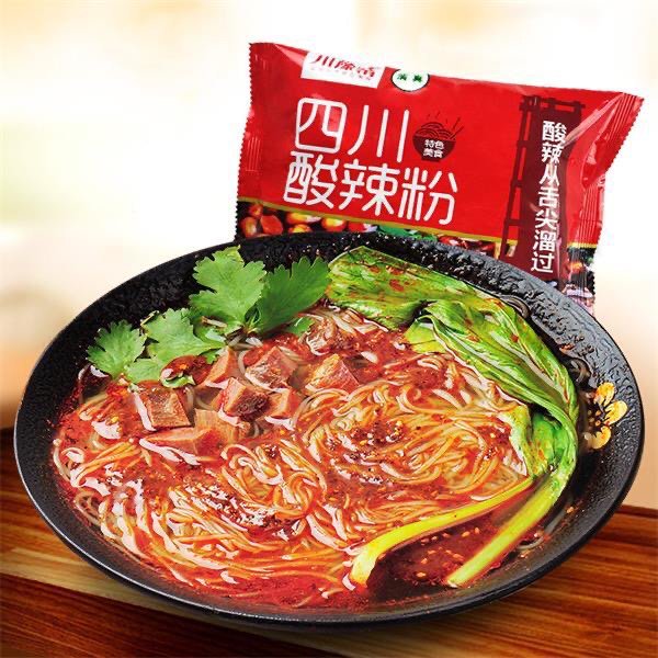 川豫情四川酸辣粉袋裝麻辣燙速食沖泡夜宵零食學(xué)生方便粉絲 袋裝酸辣粉100g*5袋