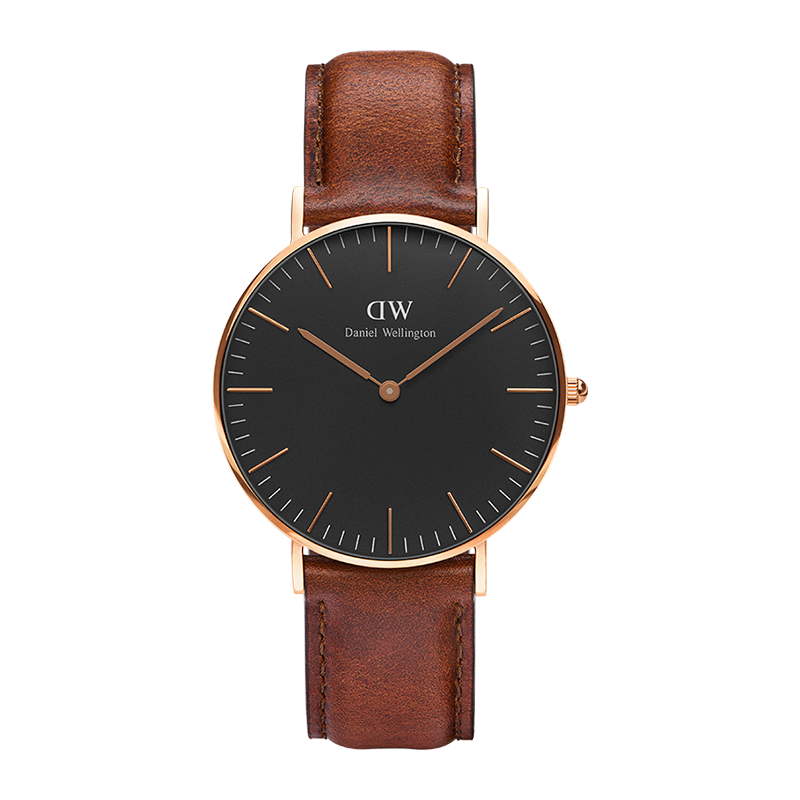 丹尼爾惠靈頓（DanielWellington）DW手表男女情侶表36mm歐美表皮帶石英腕表生日禮物DW00100136