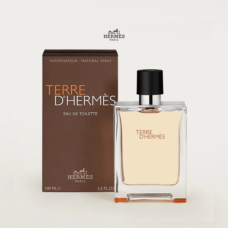 爱马仕（HERMES）大地男士淡香水EDT100ml 持久清新木质调留香 节日礼物生日送男友