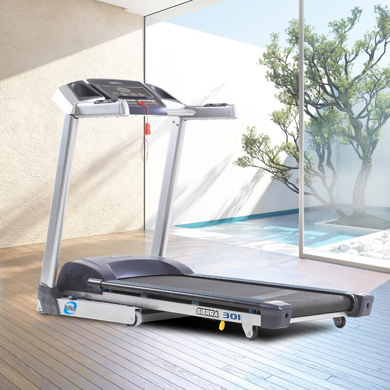 英派斯小型家用款超靜音坡度跑步機室內可折疊多功能運動(dòng)健身器材 SIERRA301