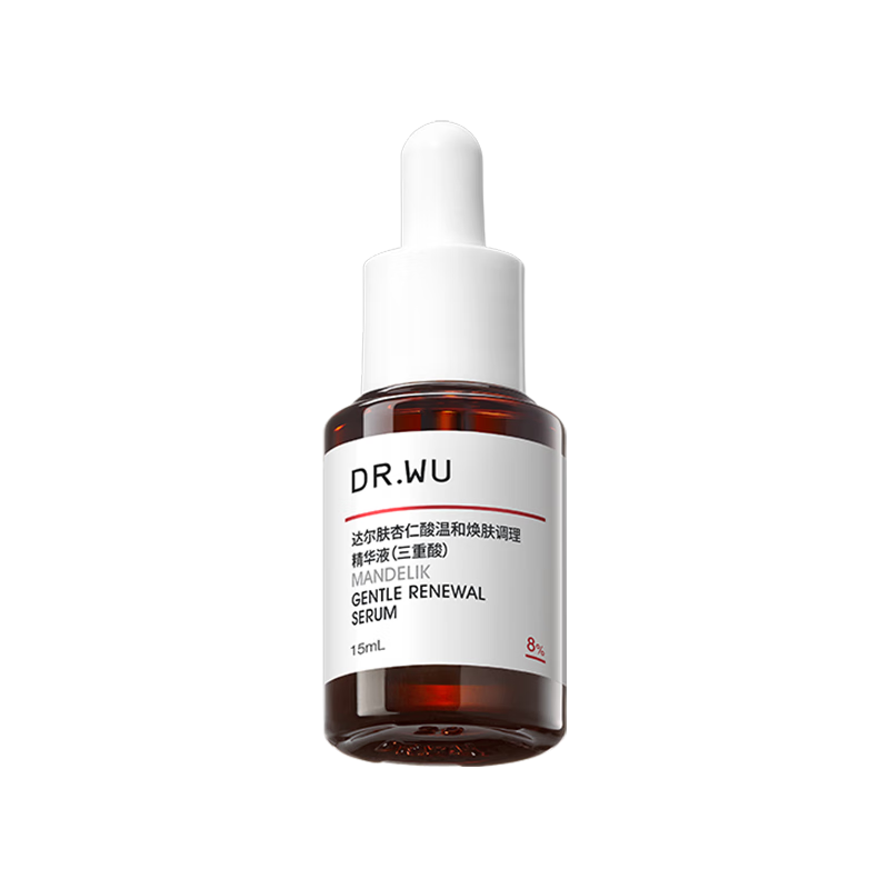 达尔肤（DR.WU）杏仁酸精华8%15ml三重酸水杨酸果酸抗痘祛闭口油皮护肤