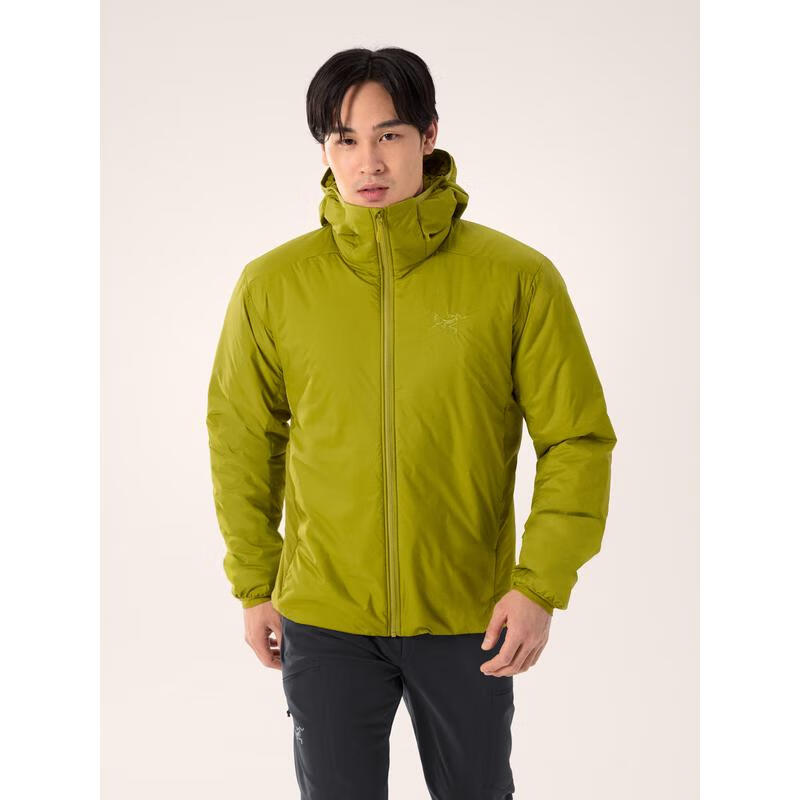 始祖鸟（ARC&#039;TERYX）男士外套保暖户外服饰Atom SV Hoody防水冬季服装徒步旅行 Olive Moss 均码 |S