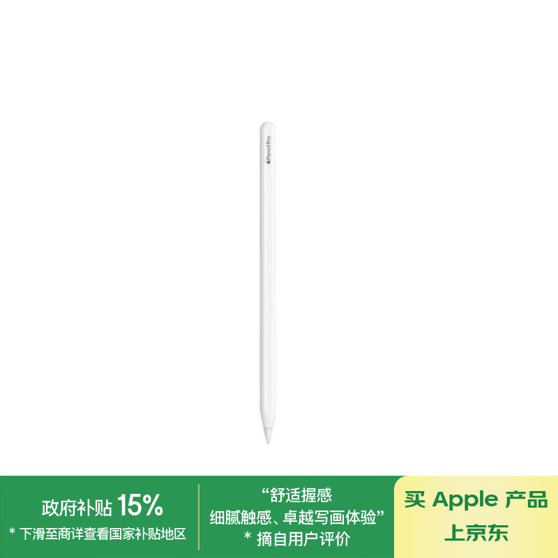 Apple/苹果 Pencil Pro 磁吸触控笔手写笔苹果笔电容笔书写绘画适用于iPad mini新品/Pro (M4)/Air (M2)