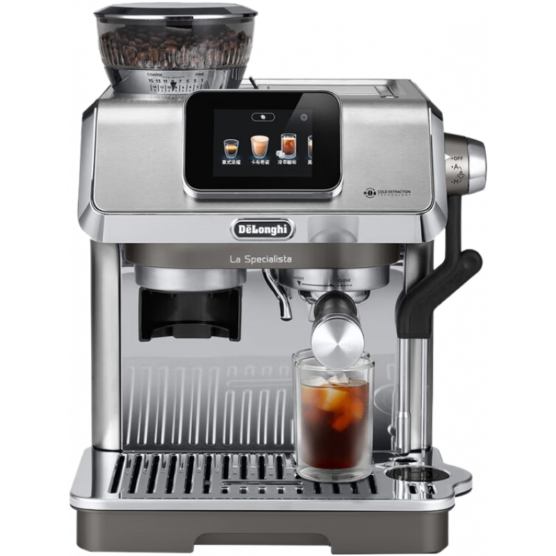 ������DeLonghi��[��Ʒ]delonghi����TOUCH EC9455���Զ����Ȼ���ĥһ����ʽ���� ��ɫ