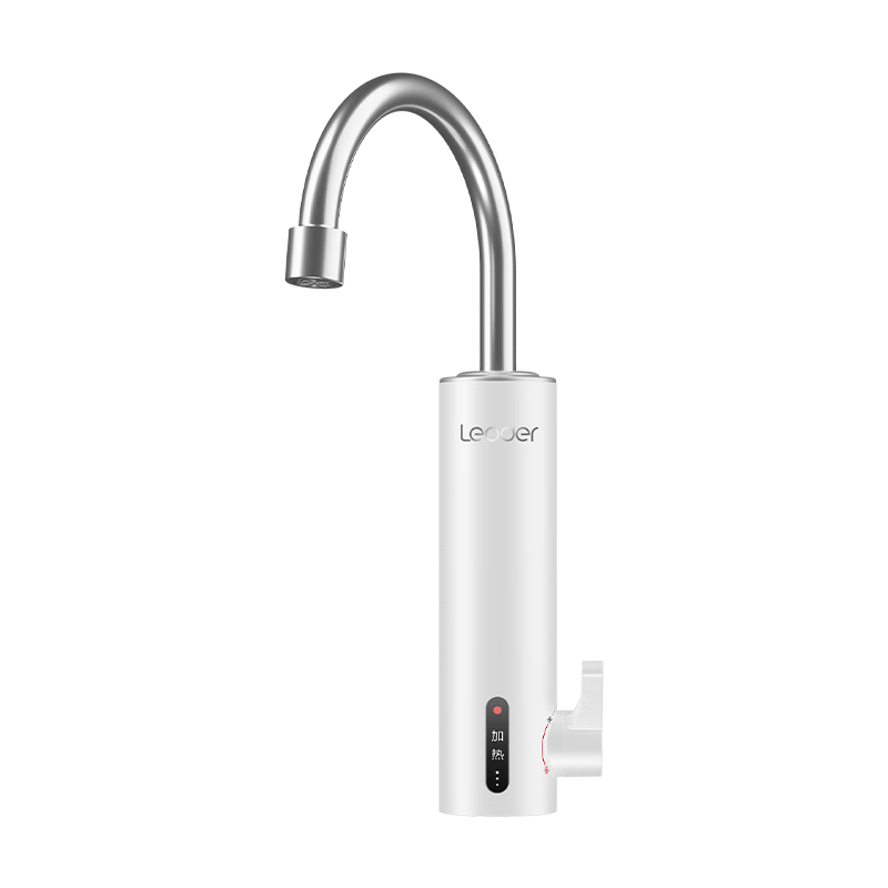 海尔（Haier）即热式电加热水龙头厨房安全速热家用热水宝 防漏电快热电热水器 下进水小厨宝加热器 统帅Leader水龙头LDST-33L1(C)
