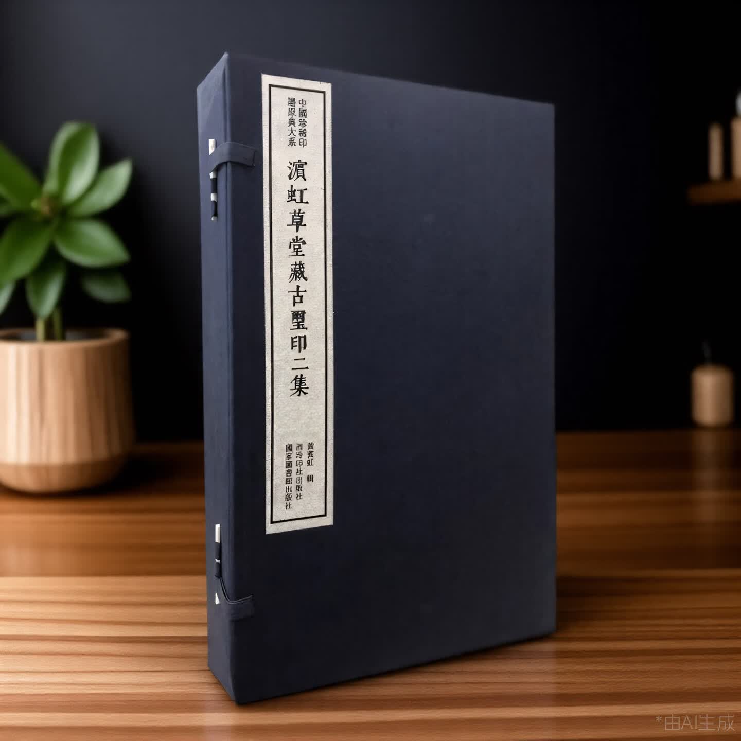 滨虹草堂藏古玺印二集一函八册 手工宣纸线装彩色影印篆刻临摹本 中国珍稀印谱原典大系 历代名家篆刻印谱印章临摹收藏鉴赏 西泠印社出版社