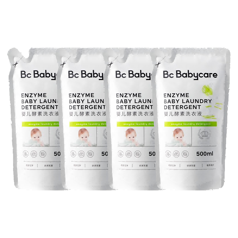 babycareӤ��ϴ��Һ�޾ƾ�����ר��Ӥ�׶�ͯ����ȥ��ϴ��Һ�� 2L 4�� ���װ ������װ�� 53.6Ԫ