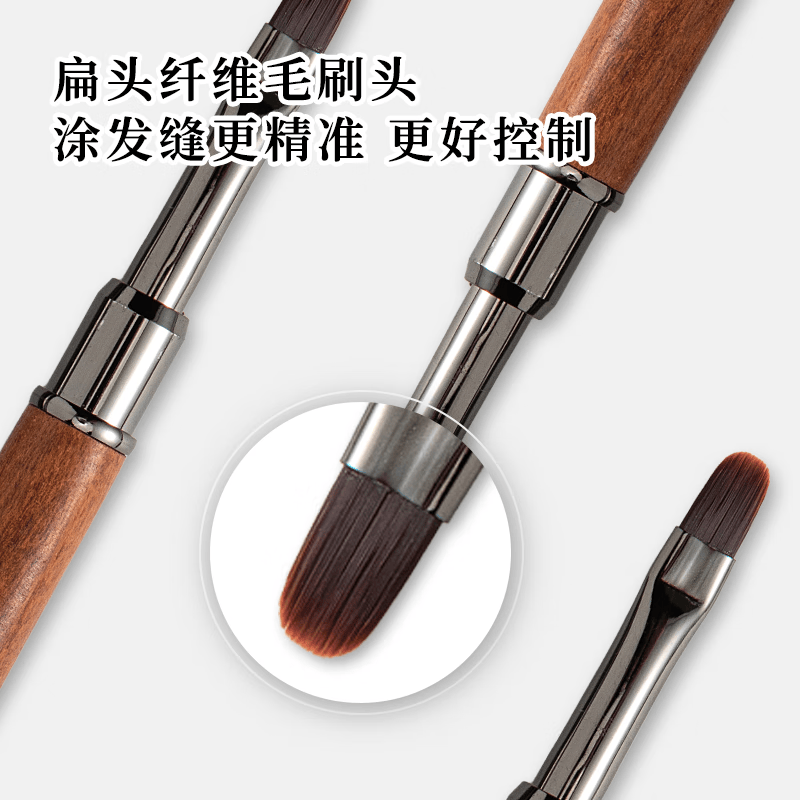 再发森家用米诺地尔头皮上液笔毛刷精华头部发际线发缝顺滑涂抹上液刷 米诺上液刷1支【新品上架】