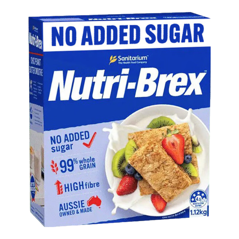 欣善怡（Sanitarium） 澳洲進口原味優(yōu)粹即食麥片Nutri-Brex代餐全麥脆全麥餅干早餐 欣善怡1.12kg