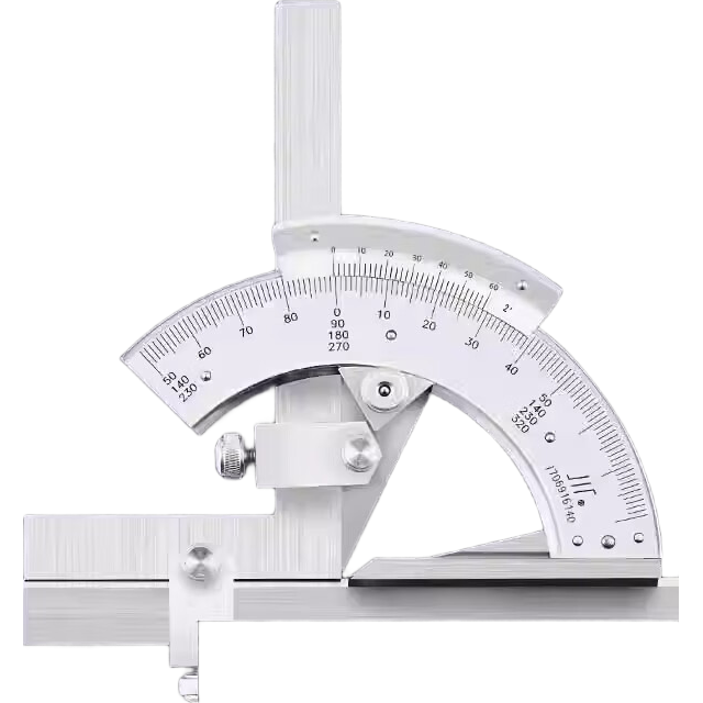 成量萬能角度尺 0-320°角度測量尺 0-320°
