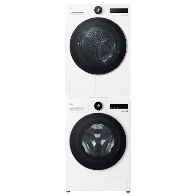 LG�پ� ϴ����װ������12kg��Ͳϴ�»�ȫ�Զ����� 10�����ȱ�ʽ��ɻ���������LCD��ťAI�ǻ�ϴ�� ح�� FCB12Y2CC+RH10X75V2N