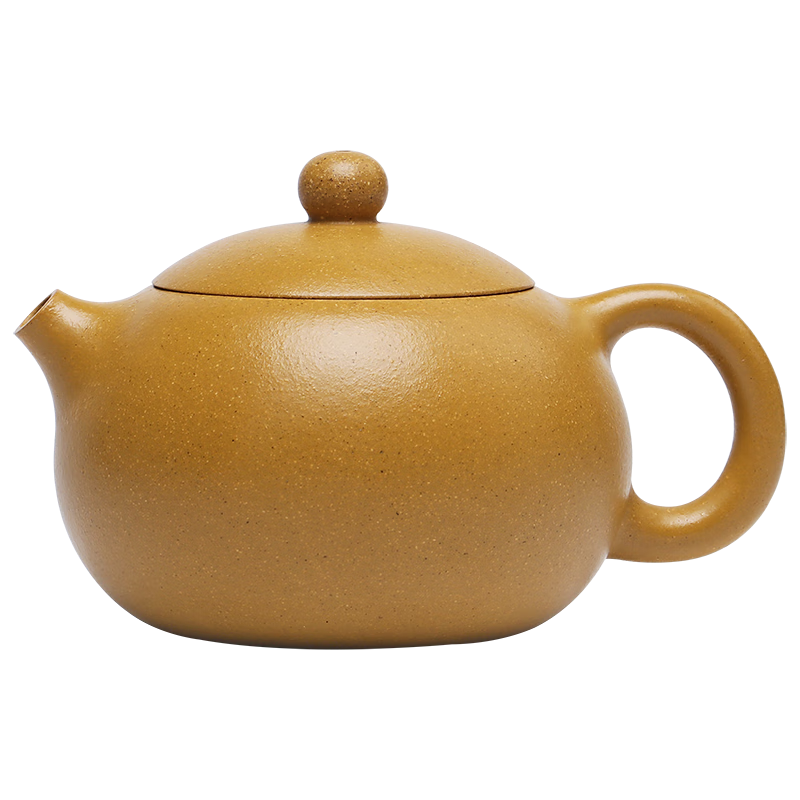藏壺天下宜興紫砂壺純手工茶壺黃金段泥紫砂茶具倩冰西施壺 