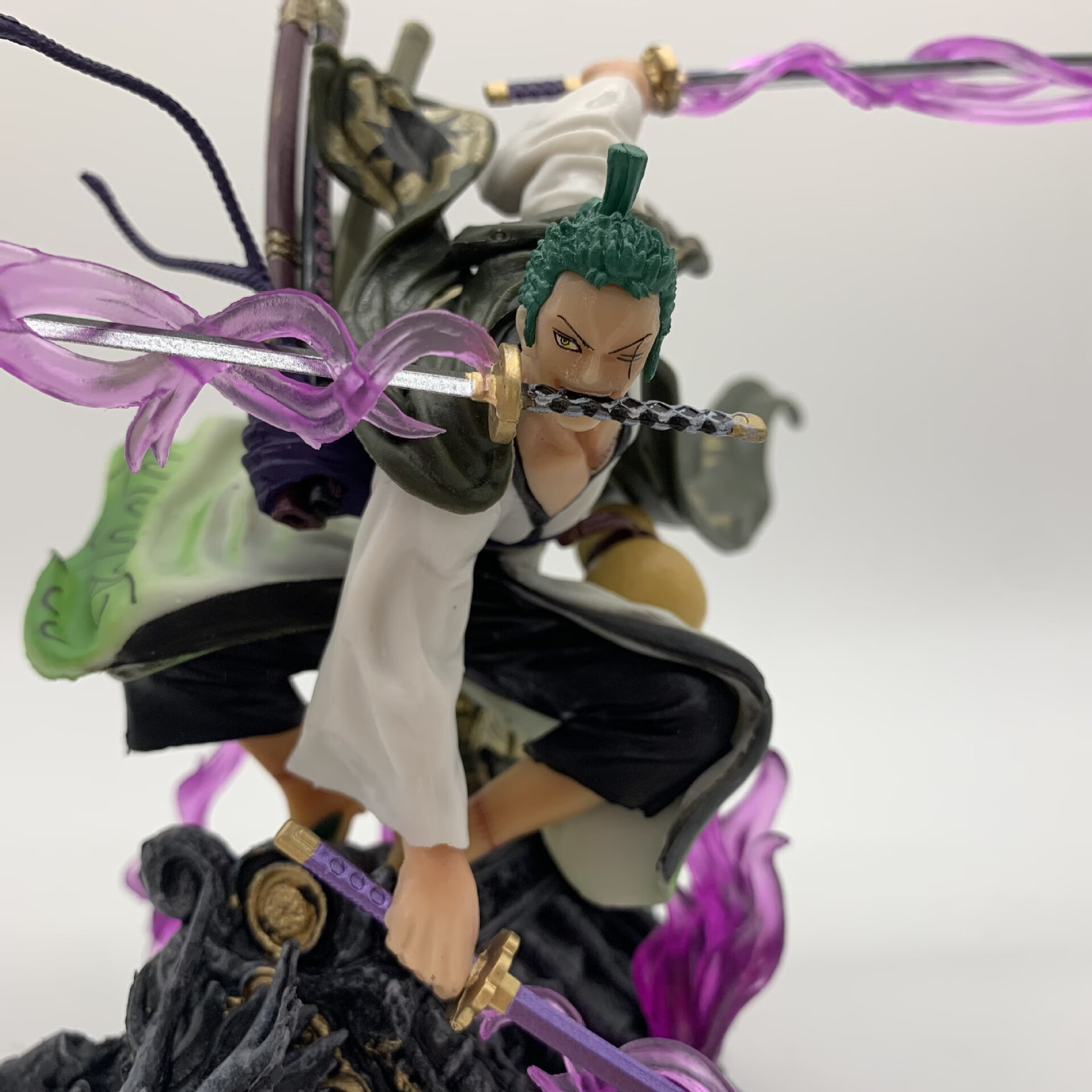 屋顶索隆和之国和服三刀流索隆动漫盒装手办模型摆件精选 屋顶索隆