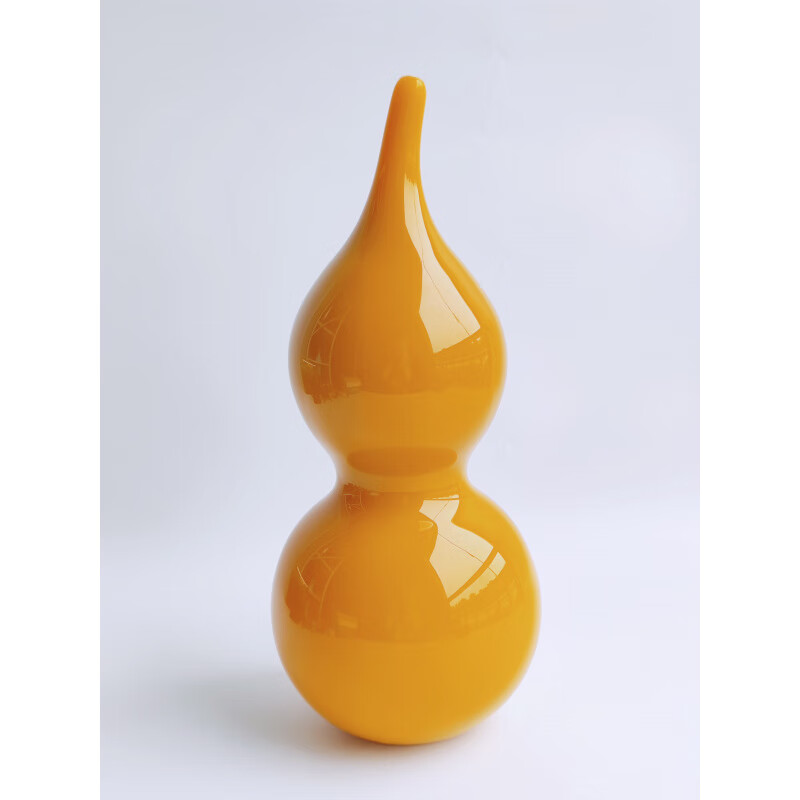 琉璃葫芦摆件 淄博琉璃博山琉璃葫芦摆件琉璃葫芦伴手礼葫芦福禄 l款