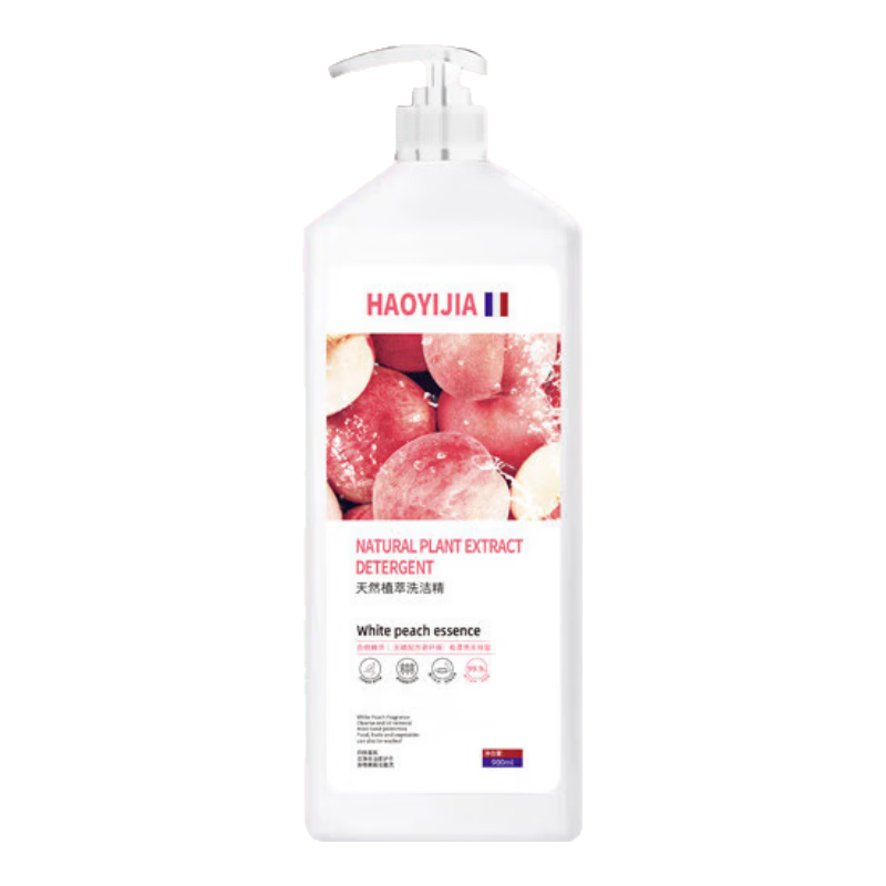 ��Ȼֲ��ϴ�ྫ ʳƷ����ˮϴ�� ǿ��ȥ�� ����װ 900ml 1ƿ1��ͷ 3.99Ԫ