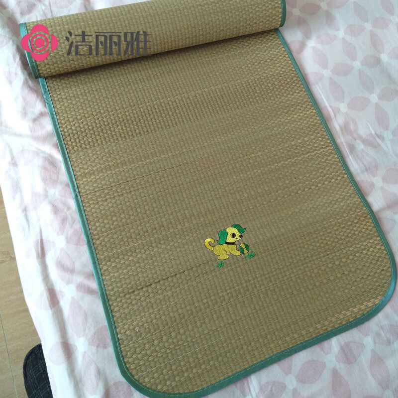 潔麗雅童席嬰兒床透氣席墊兒童幼兒園午睡席子寶寶幼兒夏季涼席草席 65*170 其他/other