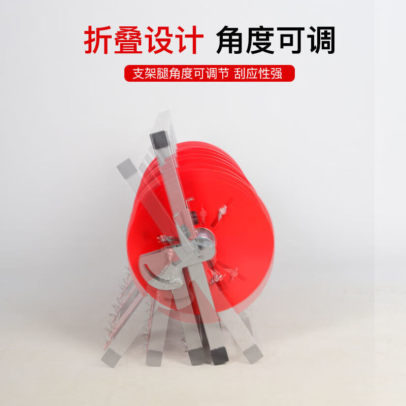 京工京选电线放线架带轮子可折叠万能放线神器BV线三线多线家装线电工工具 放线单盘 6平方及以下通用