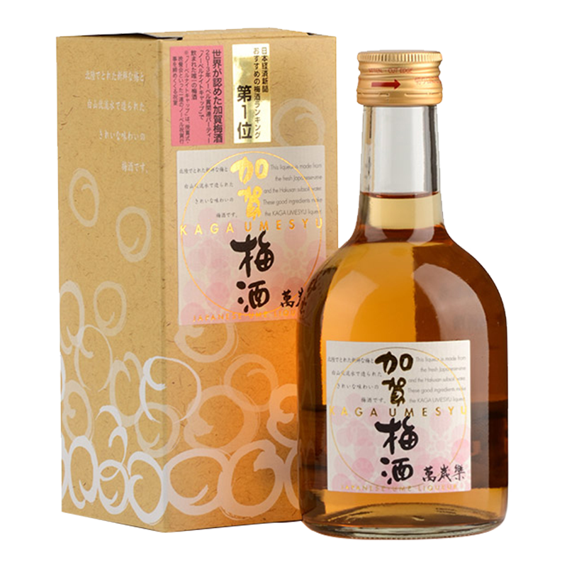 万岁乐日本梅子酒加贺梅酒青梅酒日本原装进口女士微醺果酒女士酒低度